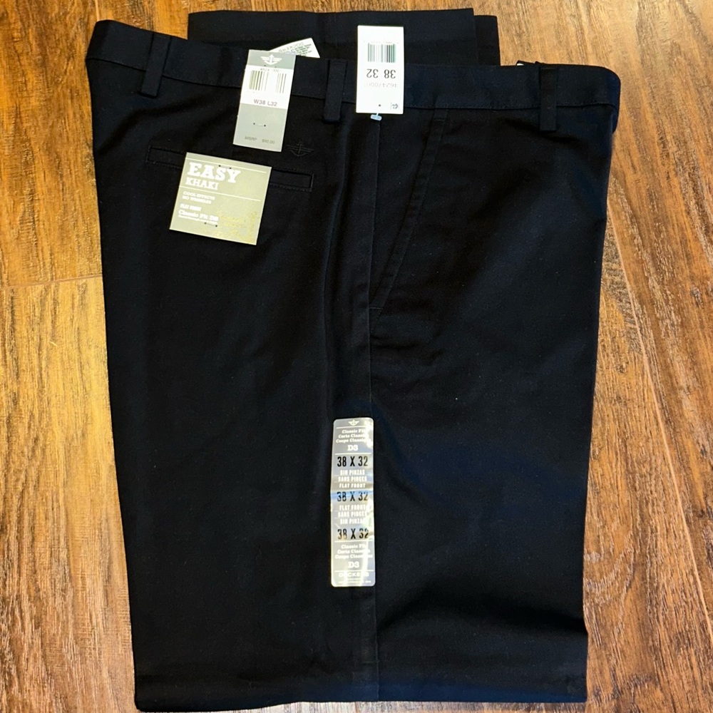 Dockers Black Chinos Classic Style